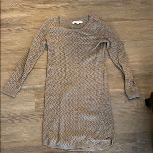 Brown knitted Dress